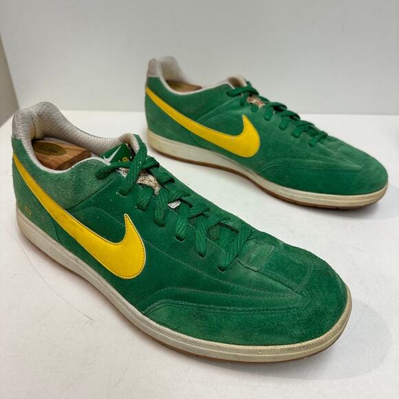 VTG RARE Nike Air Tiempo Rival Brazil Brasilia Indoor Soccer 2006 World Cup 9 main image 10